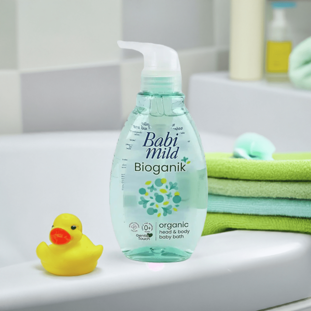 Babi Mild Baby Bath Bioganik 380ML is a premium product available at best price in Pakistan at Elite Grocery Store