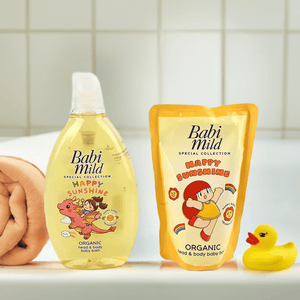 Babi Mild Baby Bath Happy Sunshine 800ML + Refill is a premium product available at best price in Pakistan at Elite Grocery Store