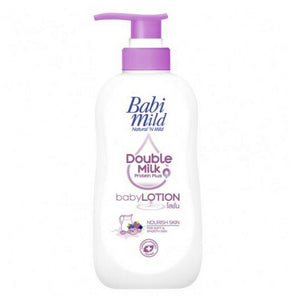 Babi Mild Baby Lotion Double Milk Pro 400ML is a premium product available at best price in Pakistan at Elite Grocery Store
