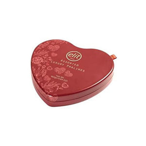 Elit Luxury Pralines Heart Chocolates Tin 160g is a premium product available at best price in Pakistan at Elite Grocery Store