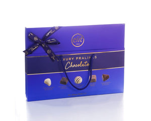Elit Luxury Pralines Tray Blue 228g is a premium product available at best price in Pakistan at Elite Grocery Store