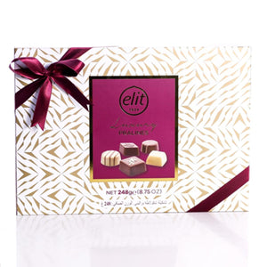 Elit Luxury Pralines Tray White 248g is a premium product available at best price in Pakistan at Elite Grocery Store
