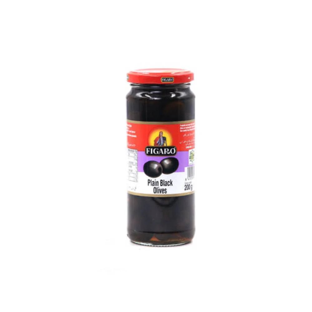 Figaro Olives Plain Black 140g is a premium product available at best price in Pakistan at Elite Grocery Store