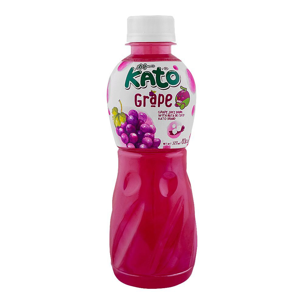 Grape Juice with Nata De Coco 320ml KATO Thailand is a premium product available at best price in Pakistan at Elite Grocery Store