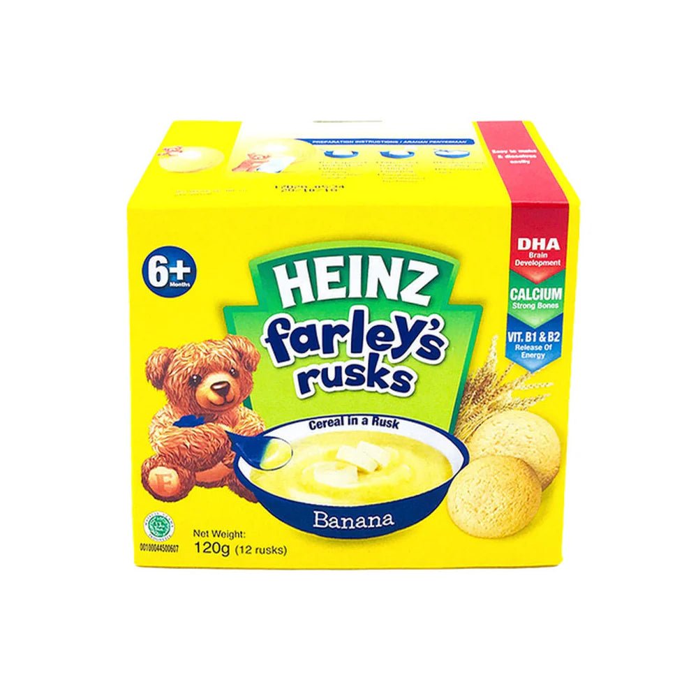 Heinz Farley's Banana Rusks - 120g is a premium product available at best price in Pakistan at Elite Grocery Store