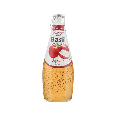 Italiano Basil Seeds Apple Flavored Cocktail Drink 290ml is a premium product available at best price in Pakistan at Elite Grocery Store