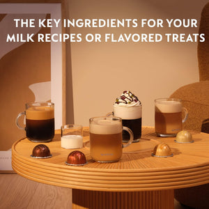 Nespresso Golden Caramel Vertuo Coffee Pods is a premium product available at best price in Pakistan at Elite Grocery Store