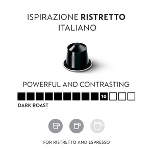 Nespresso Ispirazione Ristretto Italiano Coffee Pods is a premium product available at best price in Pakistan at Elite Grocery Store