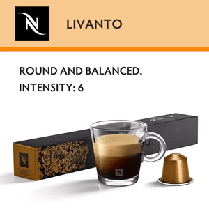 Nespresso Livanto Espresso Coffee Pods is a premium product available at best price in Pakistan at Elite Grocery Store