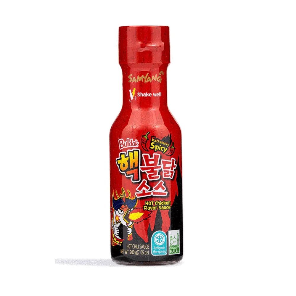 Samyang 2x Extremely Hot & Spicy Chicken Flavor Sauce – 200ml Bottle is a premium product available at best price in Pakistan at Elite Grocery Store