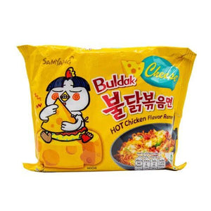 Samyang Buldak Cheese Ramen Noodles 140g is a premium product available at best price in Pakistan at Elite Grocery Store