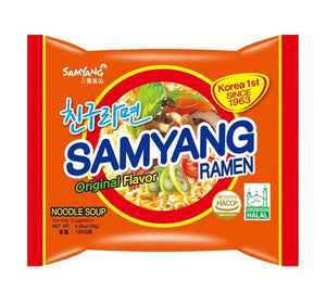 Samyang Original Ramen Noodles - Original Flavor 120g is a premium product available at best price in Pakistan at Elite Grocery Store