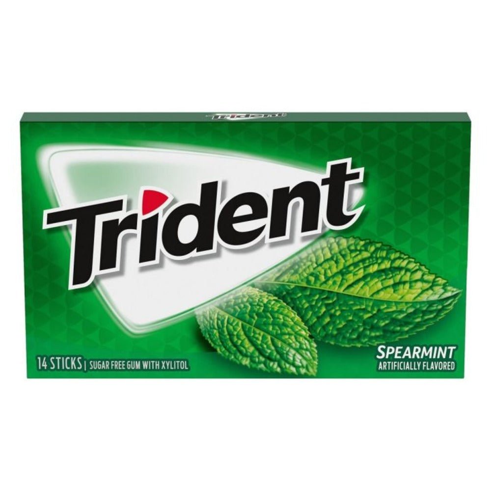 Trident Spearmint Gum - 14'S (USA) is a premium product available at best price in Pakistan at Elite Grocery Store
