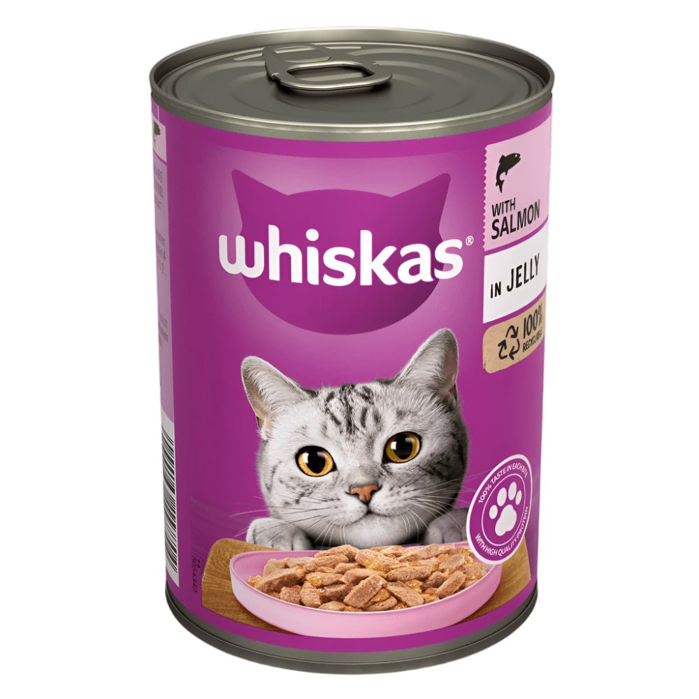 Whiskas 400g Tin Salmon Cat Food is a premium product available at best price in Pakistan at Elite Grocery Store
