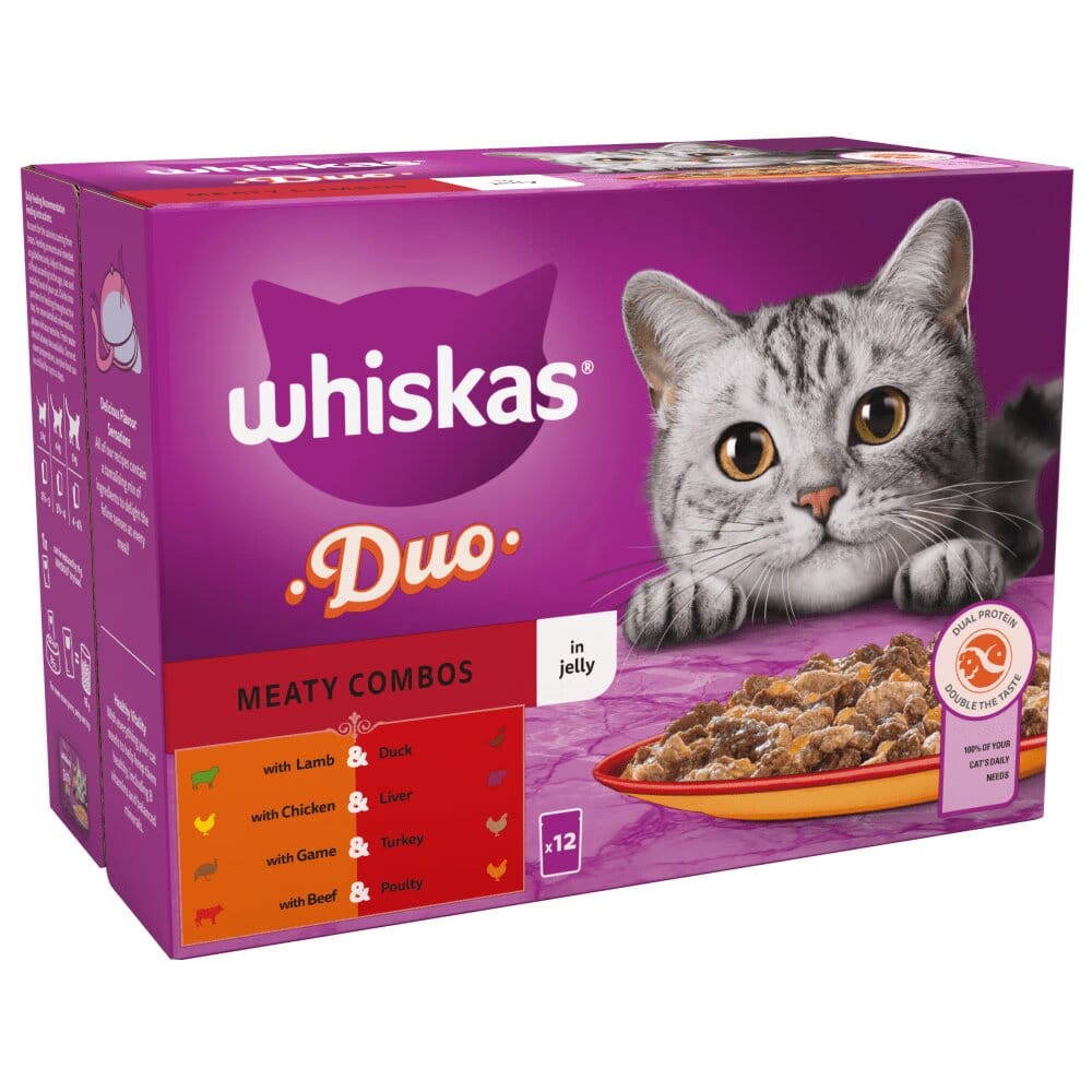 Whiskas 85g Meaty Combos Cat Food is a premium product available at best price in Pakistan at Elite Grocery Store