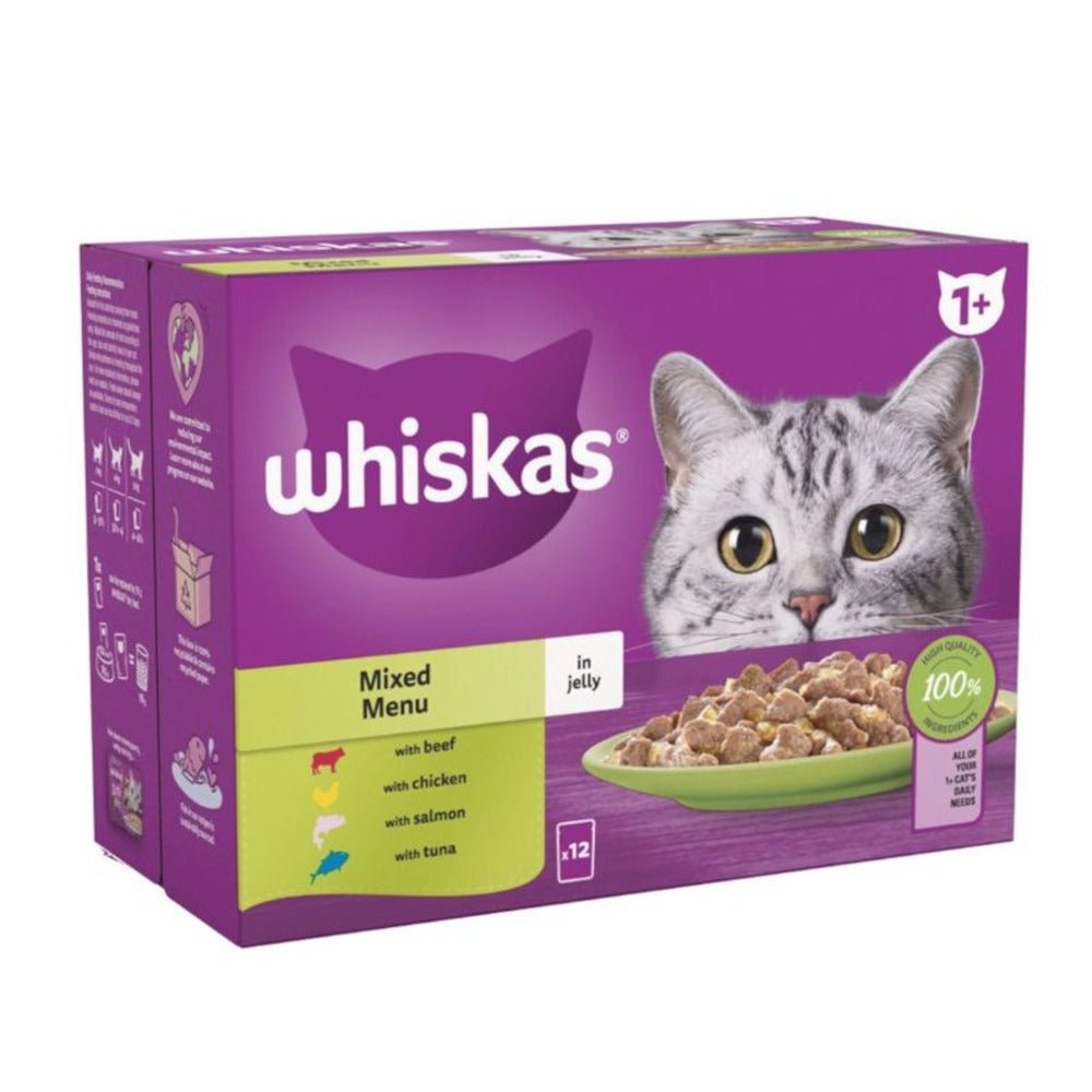 Whiskas 85g Mixed Menu Cat Food is a premium product available at best price in Pakistan at Elite Grocery Store