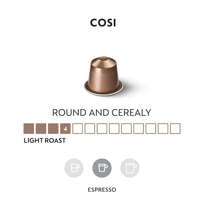 Nespresso Cosi Espresso Coffee Pods