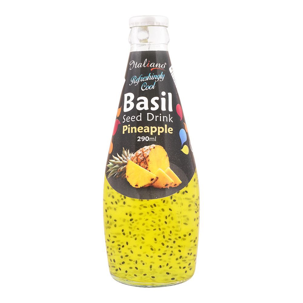 Italiano Basil Seeds Pineapple Flavored Cocktail Drink 290ml