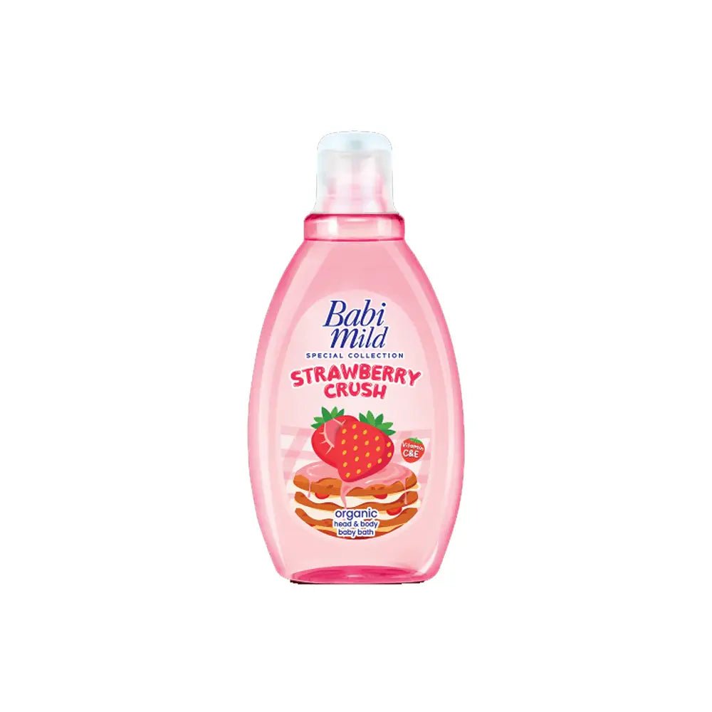 Babi Mild Baby Bath Strawberry 180ML is a premium product available at best price in Pakistan at Elite Grocery Store