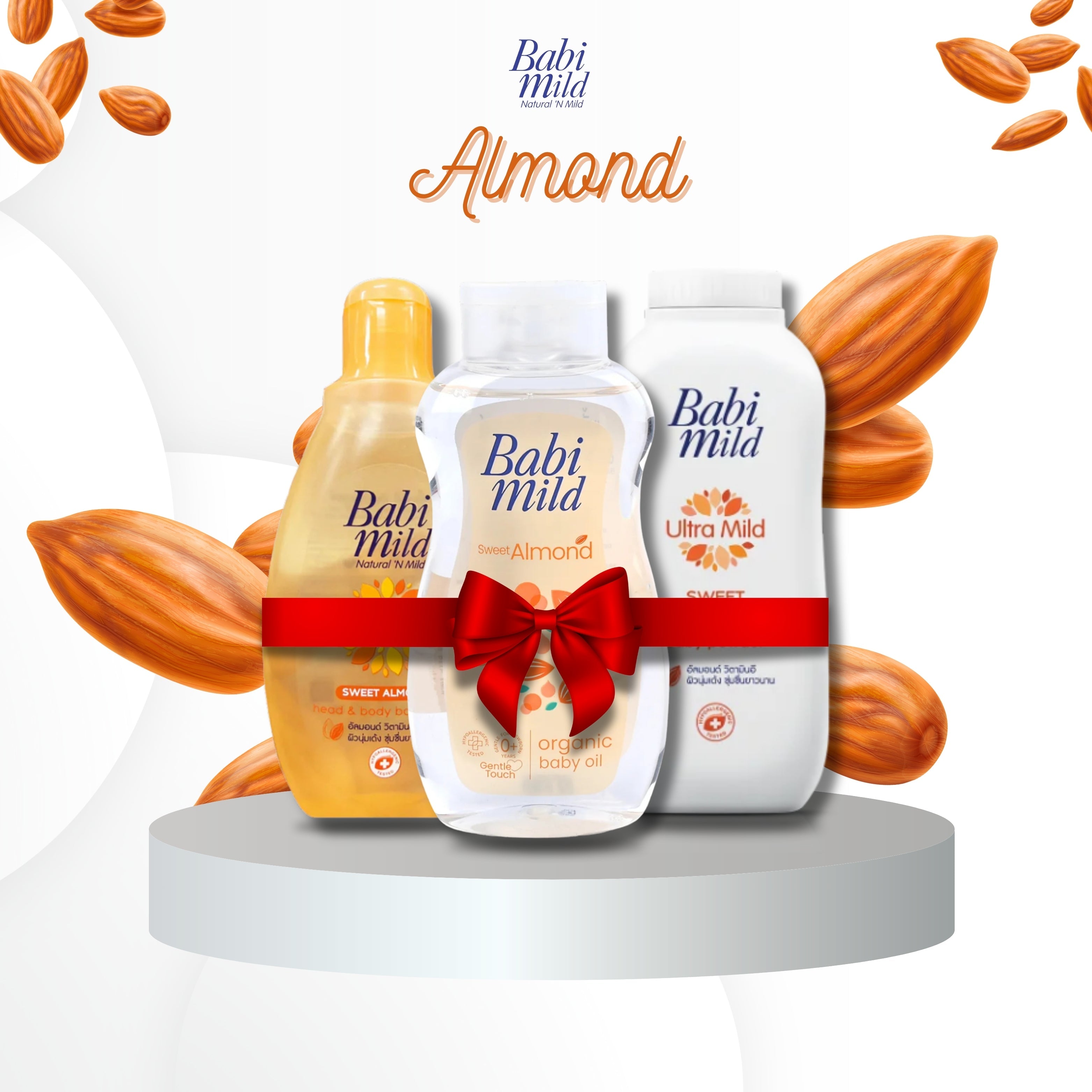 Babi Mild Baby Care Bundle (Almond) is a premium product available at best price in Pakistan at Elite Grocery Store