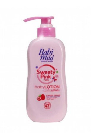 Babi Mild Baby Lotion Sweety Pink Pump 400ML is a premium product available at best price in Pakistan at Elite Grocery Store