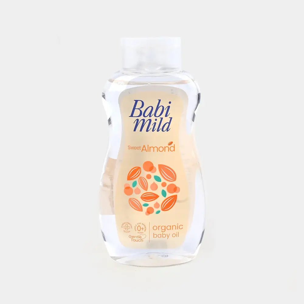 Babi Mild Baby Oil Sweet Almond 200ml is a premium product available at best price in Pakistan at Elite Grocery Store