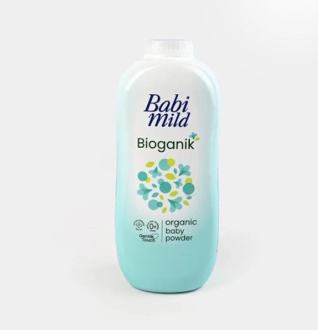 Babi Mild Baby Powder Bioganik 350G is a premium product available at best price in Pakistan at Elite Grocery Store
