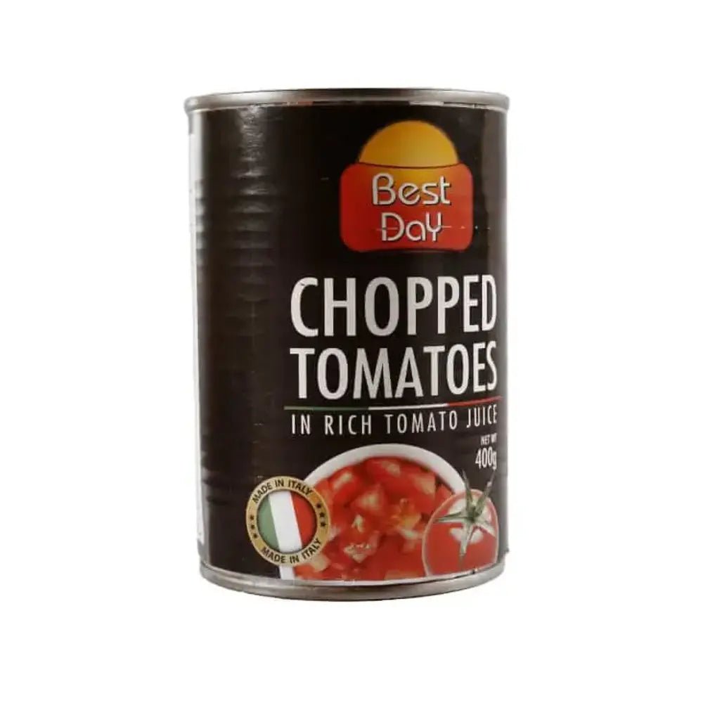 Best Day Chopped Tomatoes Italy 400g is a premium product available at best price in Pakistan at Elite Grocery Store