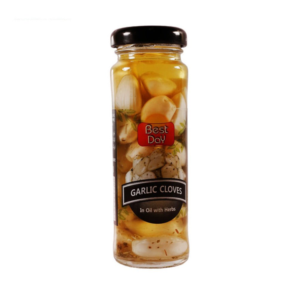 Best Day Garlic Clove with Herb 100g is a premium product available at best price in Pakistan at Elite Grocery Store