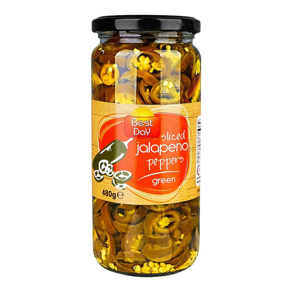 Best Day Green Jalapeno Pepper Slice (480g) is a premium product available at best price in Pakistan at Elite Grocery Store
