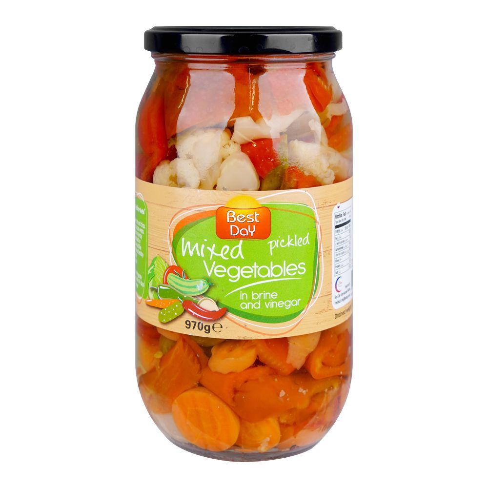 Best Day Mixed Pickled (970g) is a premium product available at best price in Pakistan at Elite Grocery Store