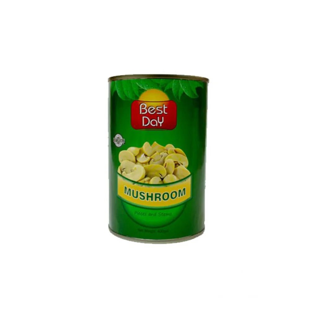 Best Day Mushroom Pieces & Slice Tin 400g is a premium product available at best price in Pakistan at Elite Grocery Store