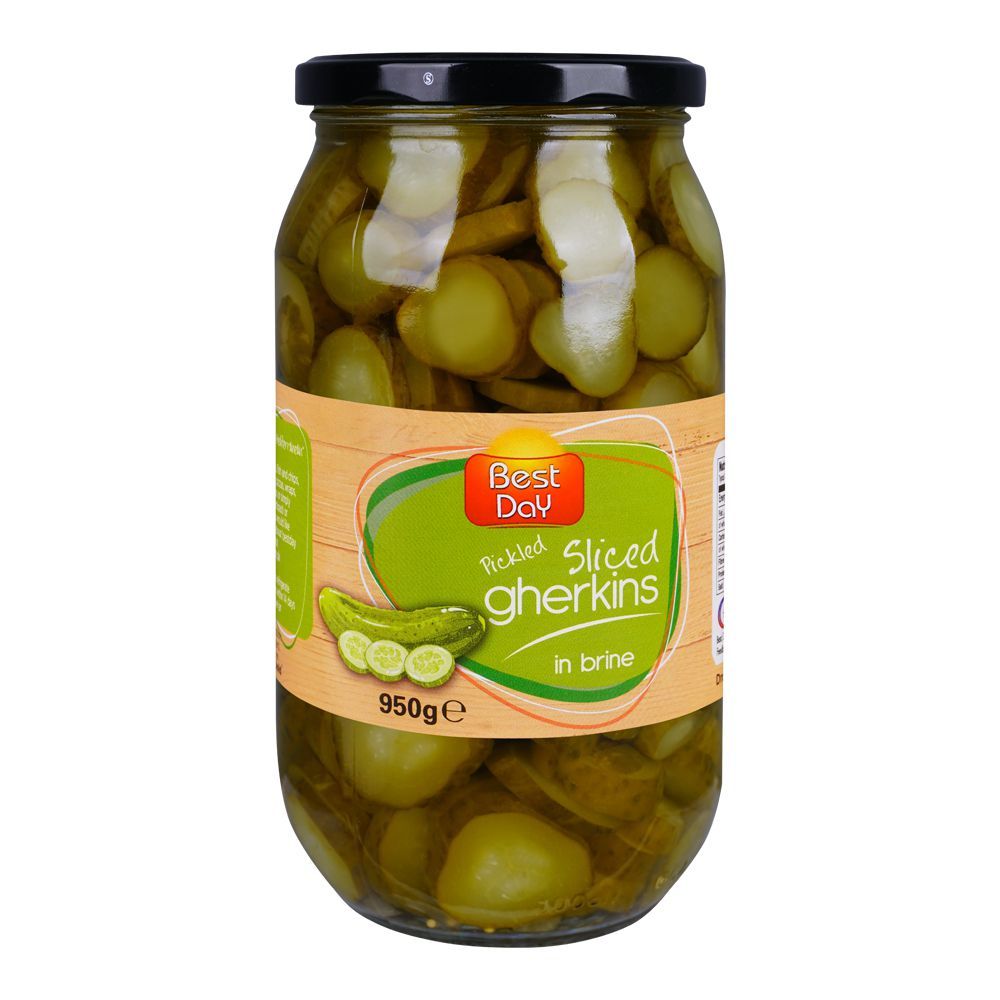 Best Day Sliced Gherkins (950g) is a premium product available at best price in Pakistan at Elite Grocery Store
