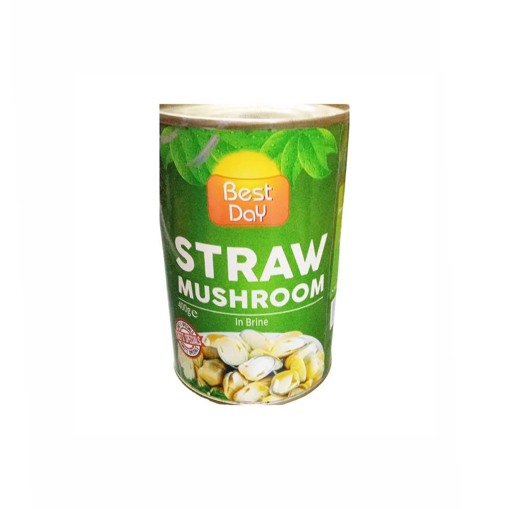 Best Day Straw Mushroom 400g is a premium product available at best price in Pakistan at Elite Grocery Store