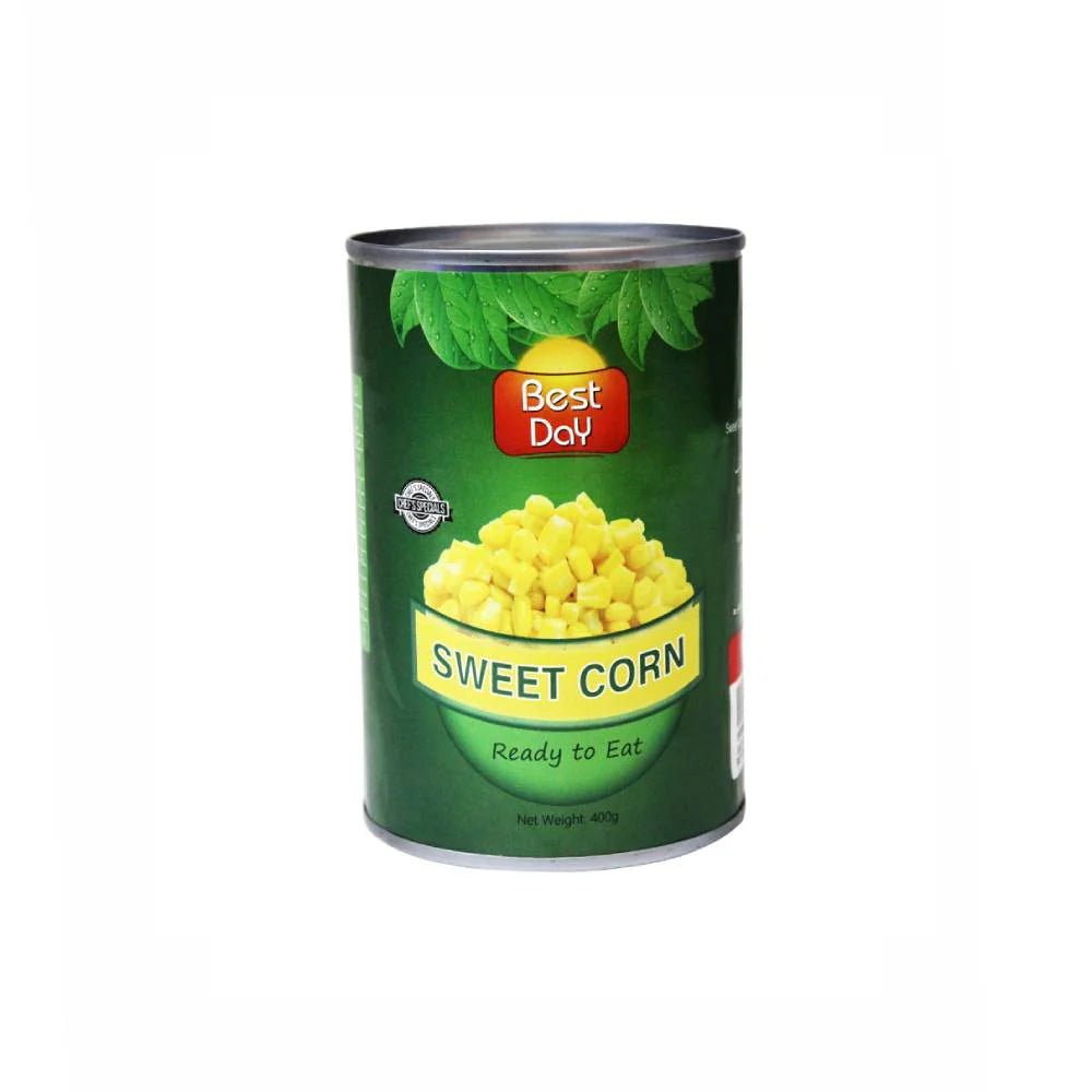 Best Day Sweet Corn Tin 400g is a premium product available at best price in Pakistan at Elite Grocery Store