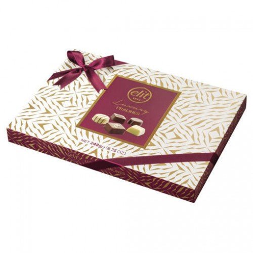 Elit Luxury Pralines Tray White 248g is a premium product available at best price in Pakistan at Elite Grocery Store