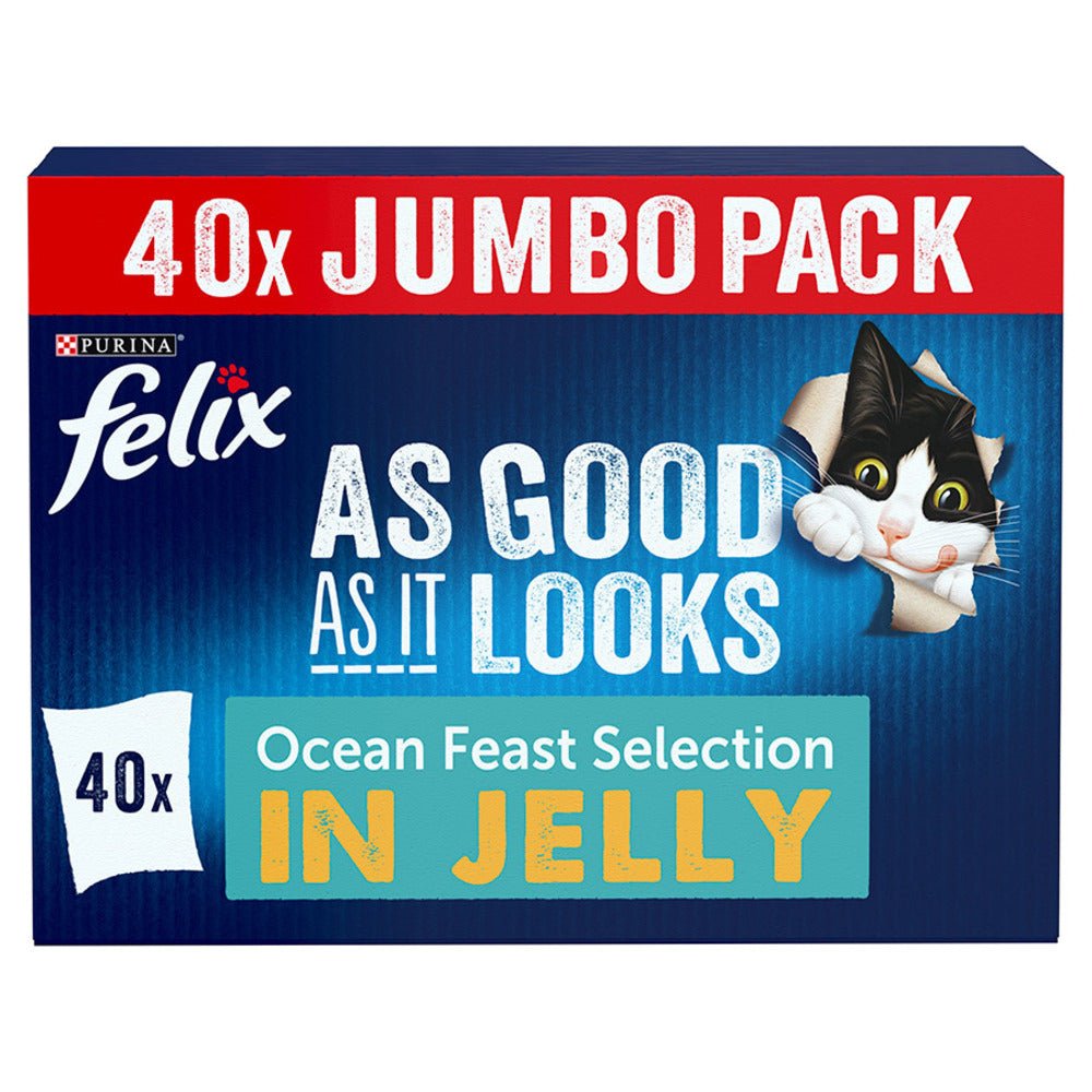 Felix Ocean Feast Selection Jelly 100gm is a premium product available at best price in Pakistan at Elite Grocery Store