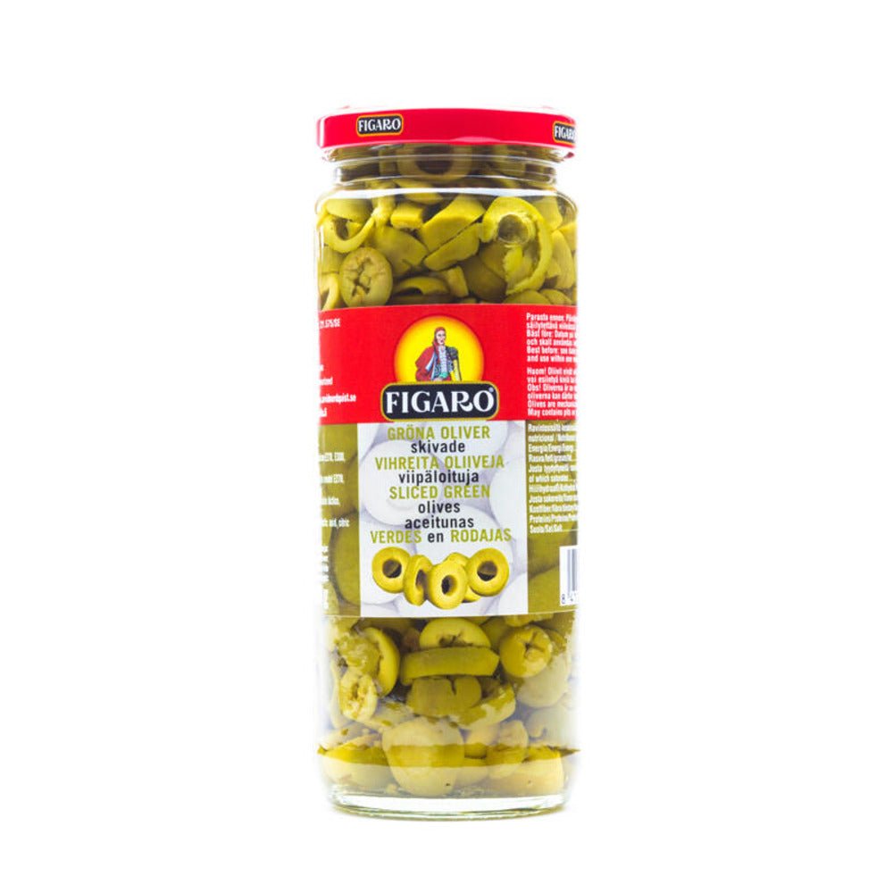 Figaro Green Sliced Olives 180gm/340gm is a premium product available at best price in Pakistan at Elite Grocery Store