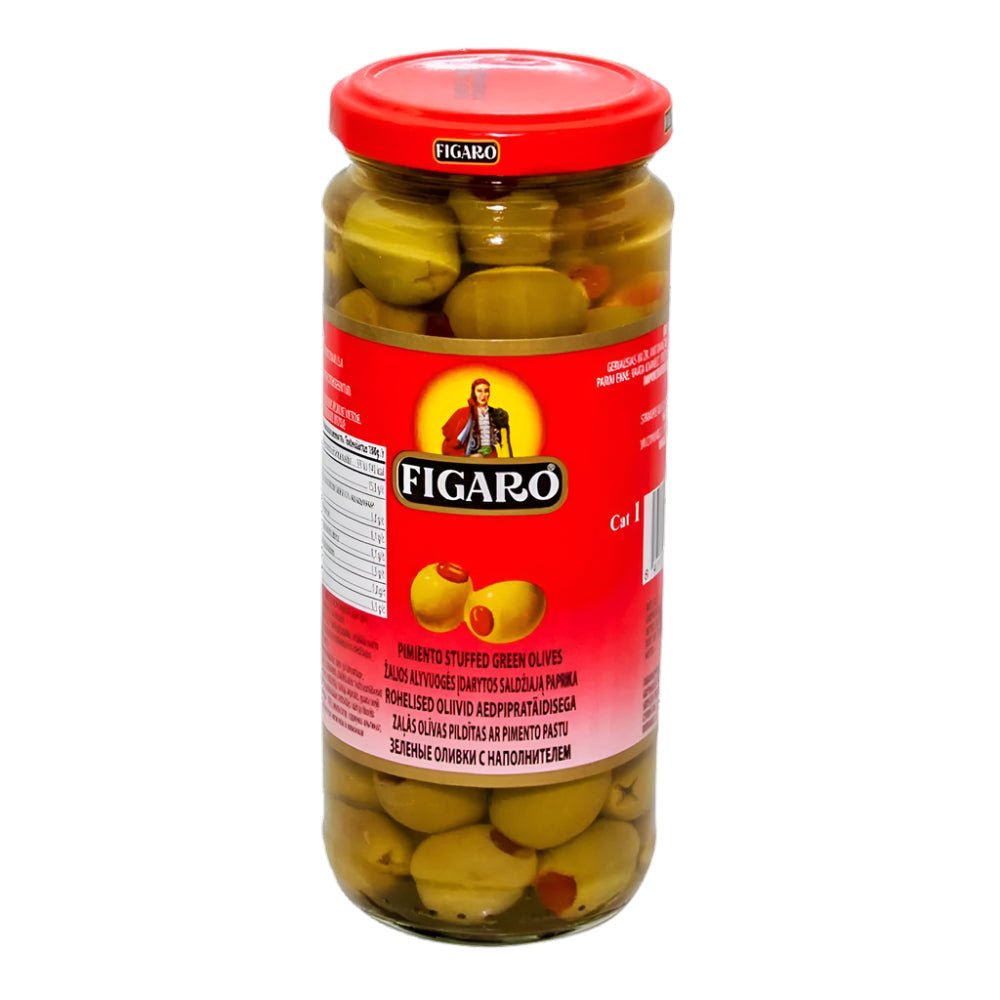 Figaro Olives Green Stuffed 200gm/340gm is a premium product available at best price in Pakistan at Elite Grocery Store