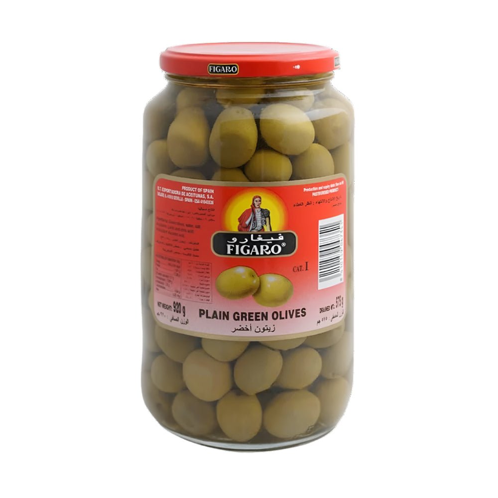 Figaro Olives Plain Green 575gm/935gm is a premium product available at best price in Pakistan at Elite Grocery Store
