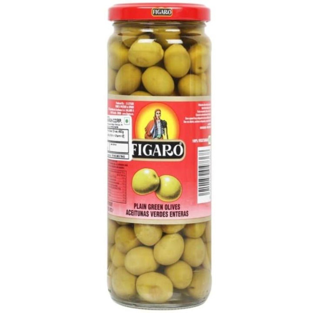 Figaro Olives Plain Green 85gm/142gm is a premium product available at best price in Pakistan at Elite Grocery Store
