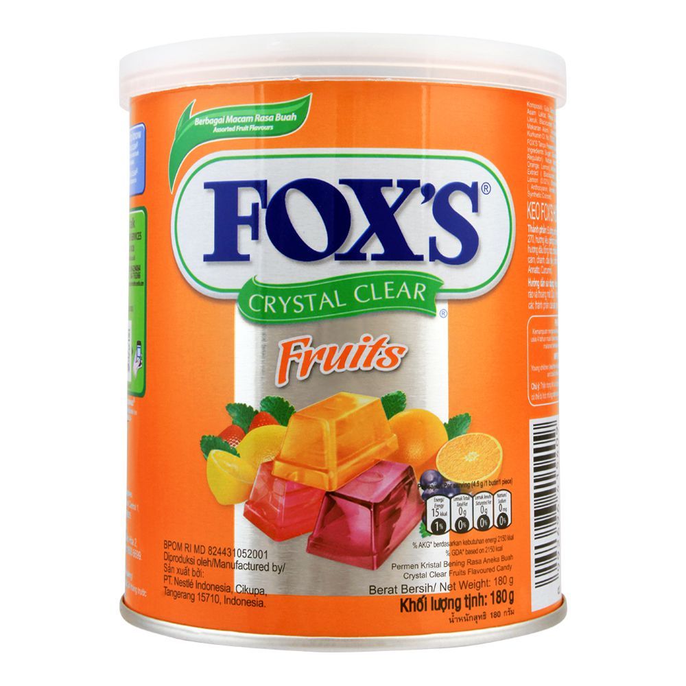 Fox's Fruit Candy Tin 180gm is a premium product available at best price in Pakistan at Elite Grocery Store