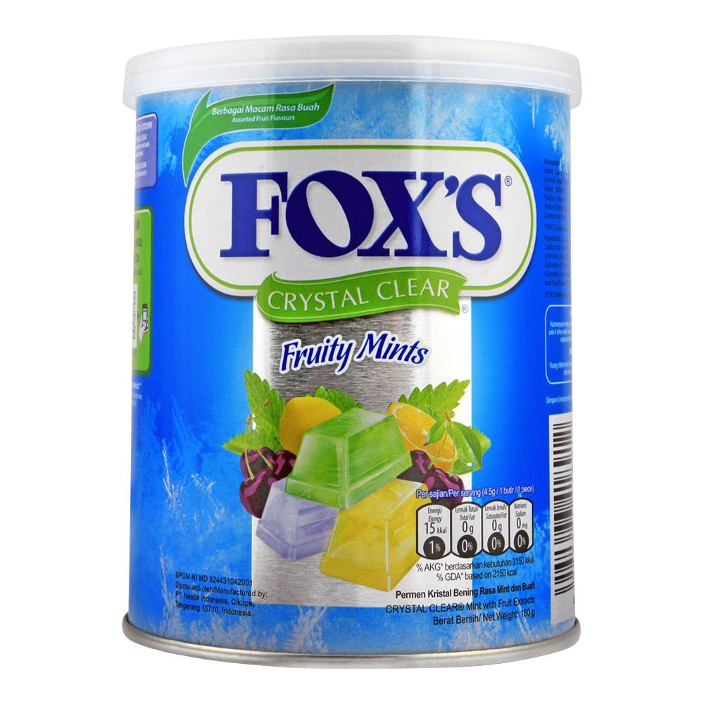 Fox's Mint Candy Tin 180gm is a premium product available at best price in Pakistan at Elite Grocery Store