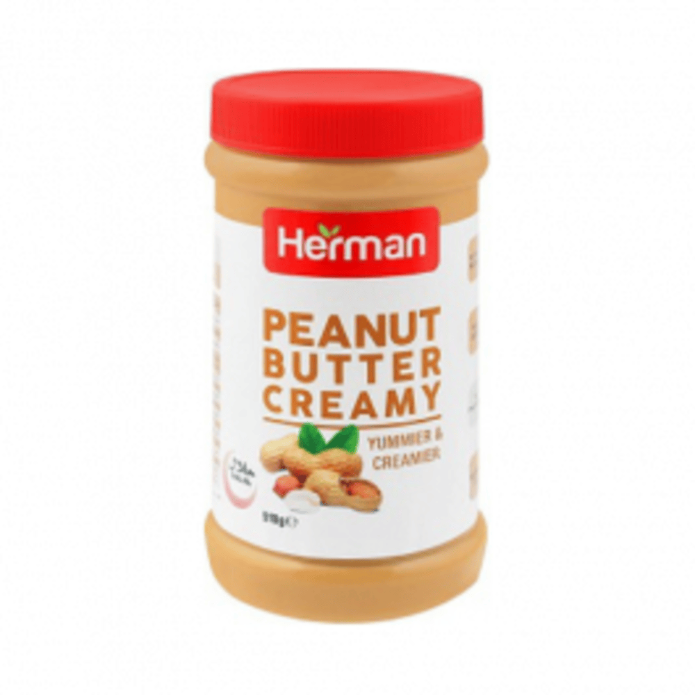 Herman Peanut Butter Creamy 510g is a premium product available at best price in Pakistan at Elite Grocery Store