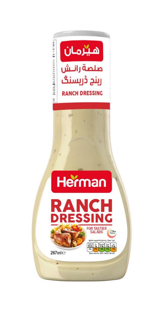 Herman Ranch Dressing 267ml is a premium product available at best price in Pakistan at Elite Grocery Store