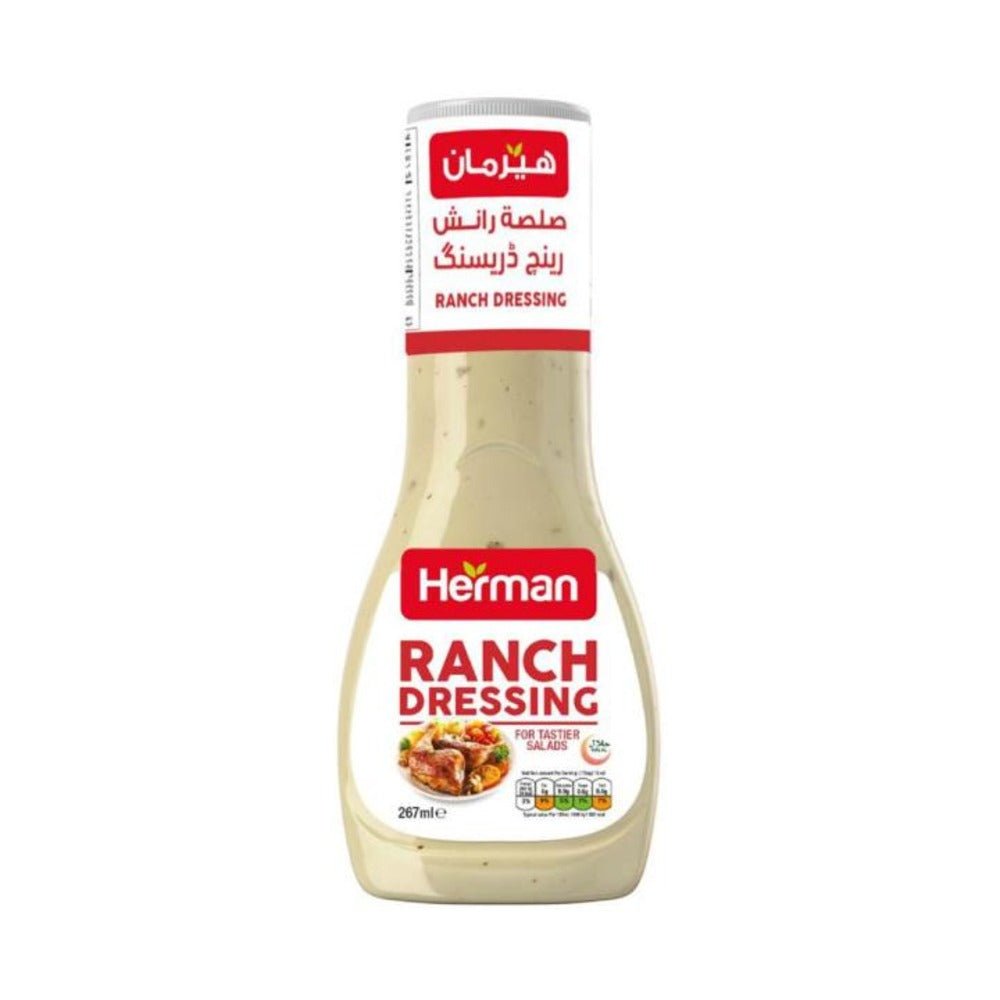 Herman Ranch Dressing 267ml is a premium product available at best price in Pakistan at Elite Grocery Store