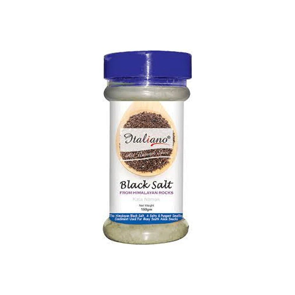 Italiano Black Salt 150gm is a premium product available at best price in Pakistan at Elite Grocery Store