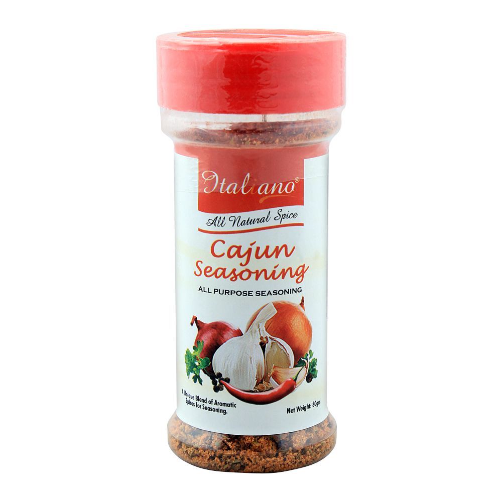 Italiano Cajun Seasoning 80gm is a premium product available at best price in Pakistan at Elite Grocery Store