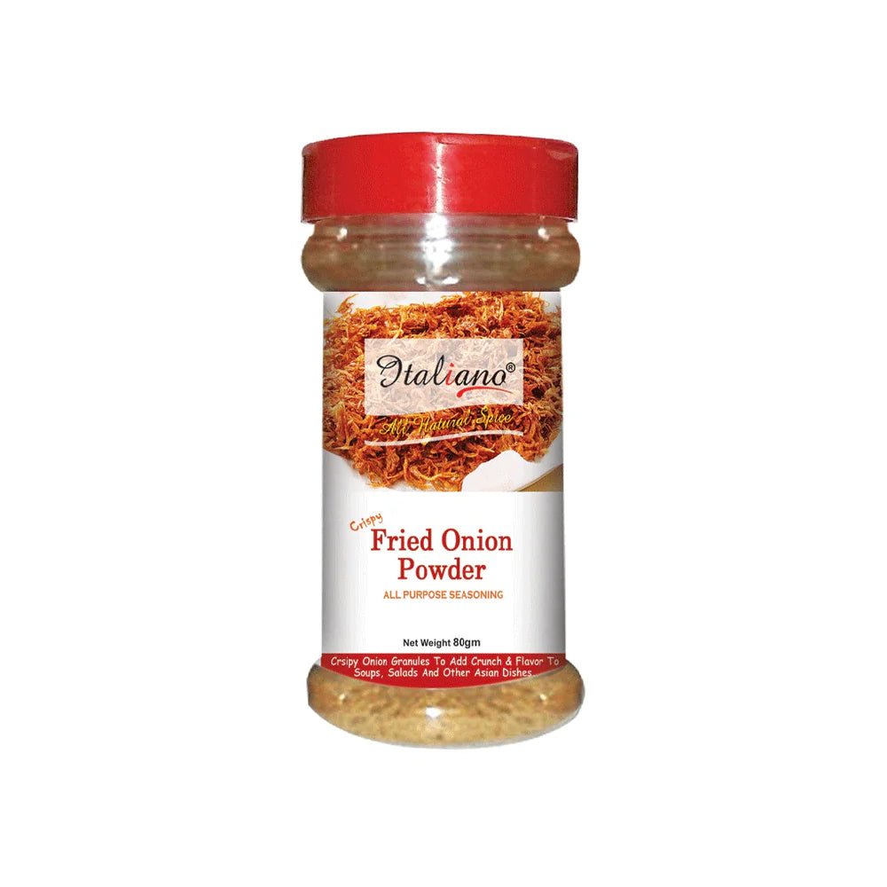 Italiano Fried Onion Powder 80gm is a premium product available at best price in Pakistan at Elite Grocery Store