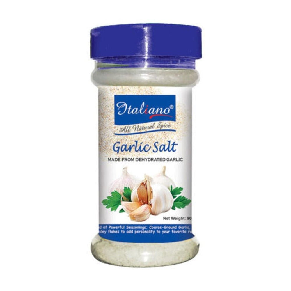 Italiano Garlic Salt 90gm is a premium product available at best price in Pakistan at Elite Grocery Store